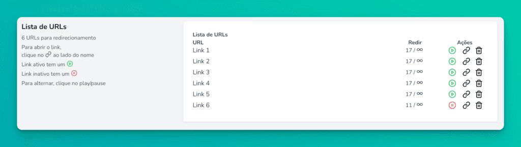 Modo de lista infinita para distribución entre vendedores